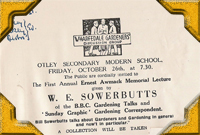 Memorial Lecture